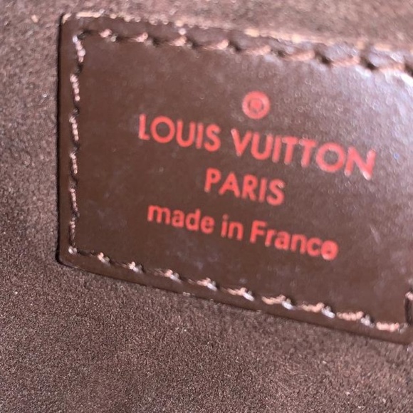 Marylebone PM Brown Damier Ebene Canvas Tote - Picture 3 of 8